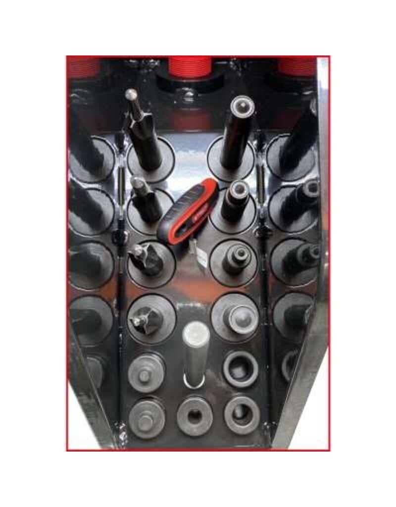 KS TOOLS Pneumatisch-hydraulisch klinkapparaat, 19-dlg - 460.0605