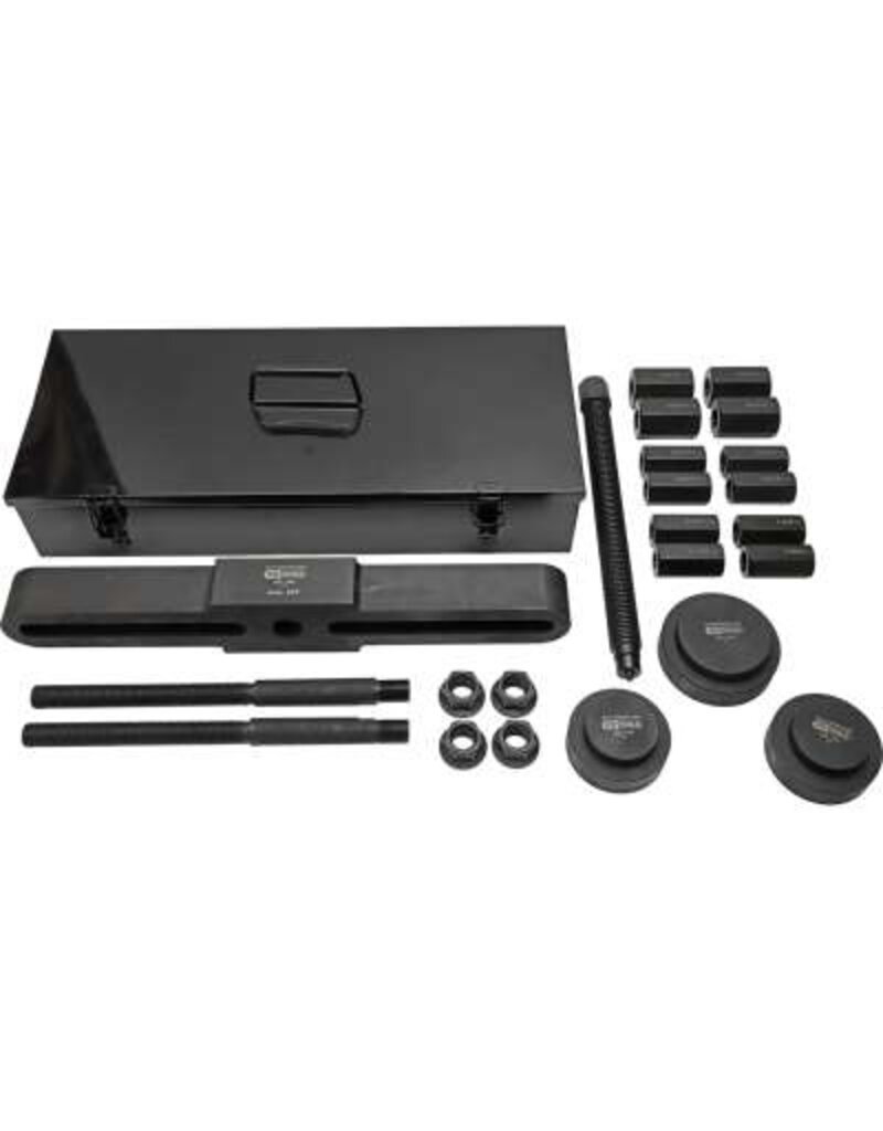 KS TOOLS Universele wielnaaf-trekkerset voor bedrijfswagens, 23-dlg  - 460.1765