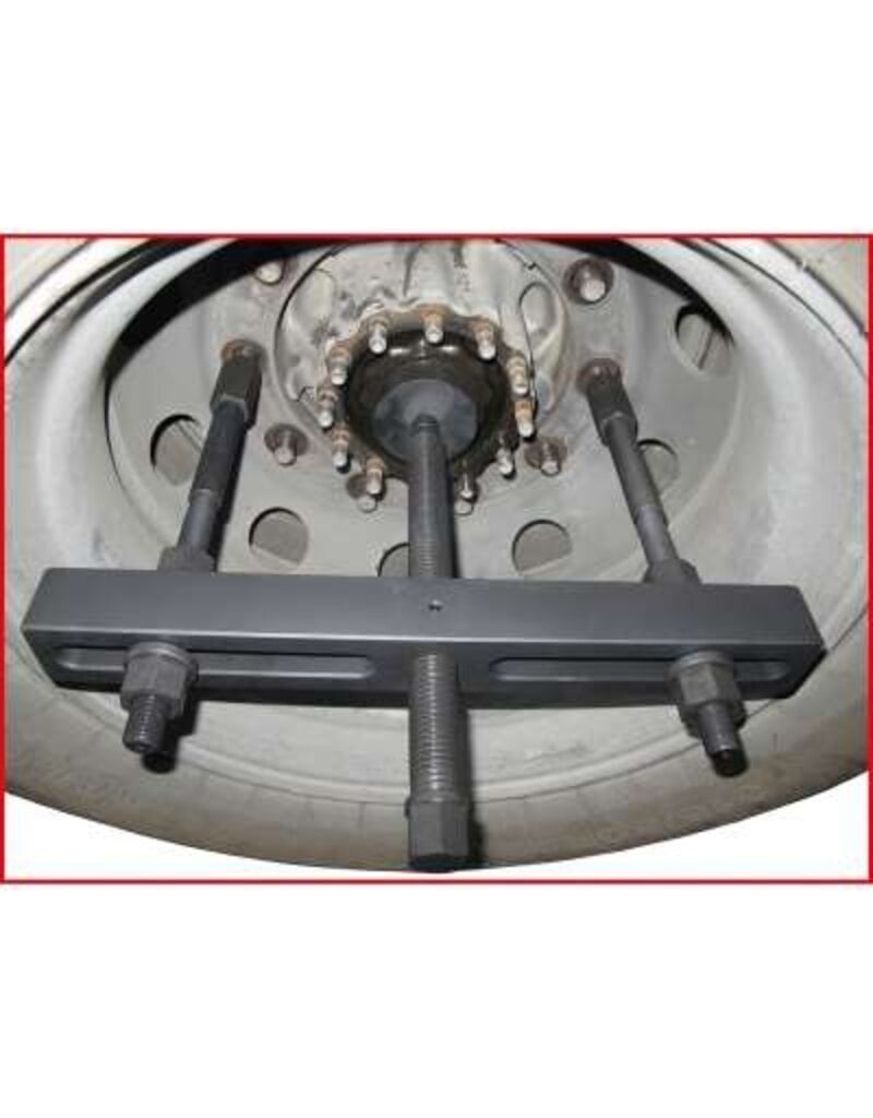 KS TOOLS Universele wielnaaf-trekkerset voor bedrijfswagens, 23-dlg  - 460.1765