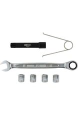 KS TOOLS Speciale steeksleutelset voor WABCO en Knorr remzuigers, 7 dlg - 460.2620