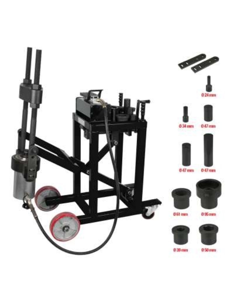 KS TOOLS Fuseepenpers, 75t, met hulsset, 29-dlg - 460.3620