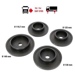 KS TOOLS Naaflager inbouw- en uitbouwgereedschapset voor DAF, 4-dlg - 460.4350