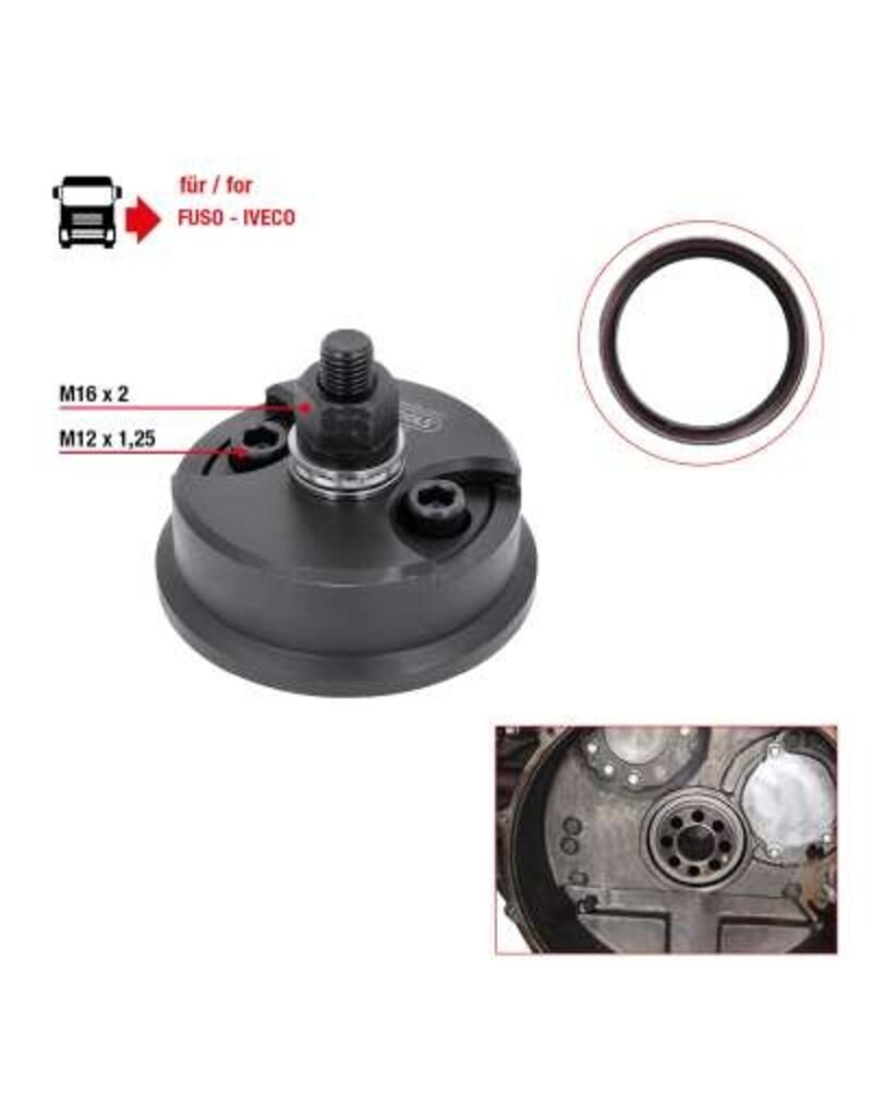 KS TOOLS Afdichtringmontageset voor Fuso en Iveco, 5-dlg - 460.4475