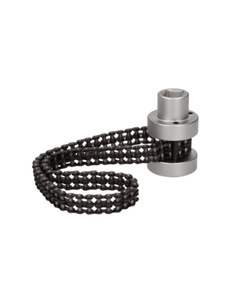 KS TOOLS Oliefilter- en luchtdrogerpatroonkettingsleutel, Ø 170 mm - 460.5216