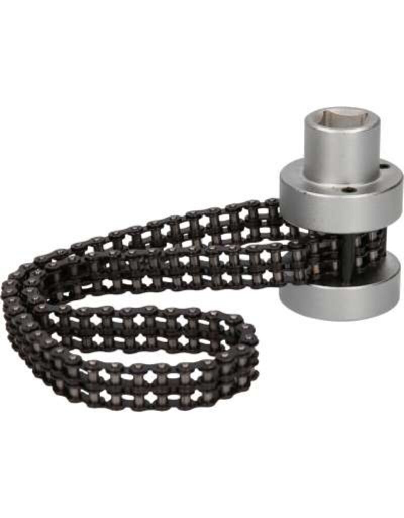 KS TOOLS Oliefilter- en luchtdrogerpatroonkettingsleutel, Ø 170 mm - 460.5216