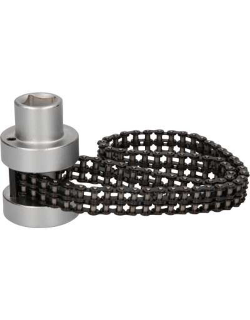 KS TOOLS Oliefilter- en luchtdrogerpatroonkettingsleutel, Ø 170 mm - 460.5216