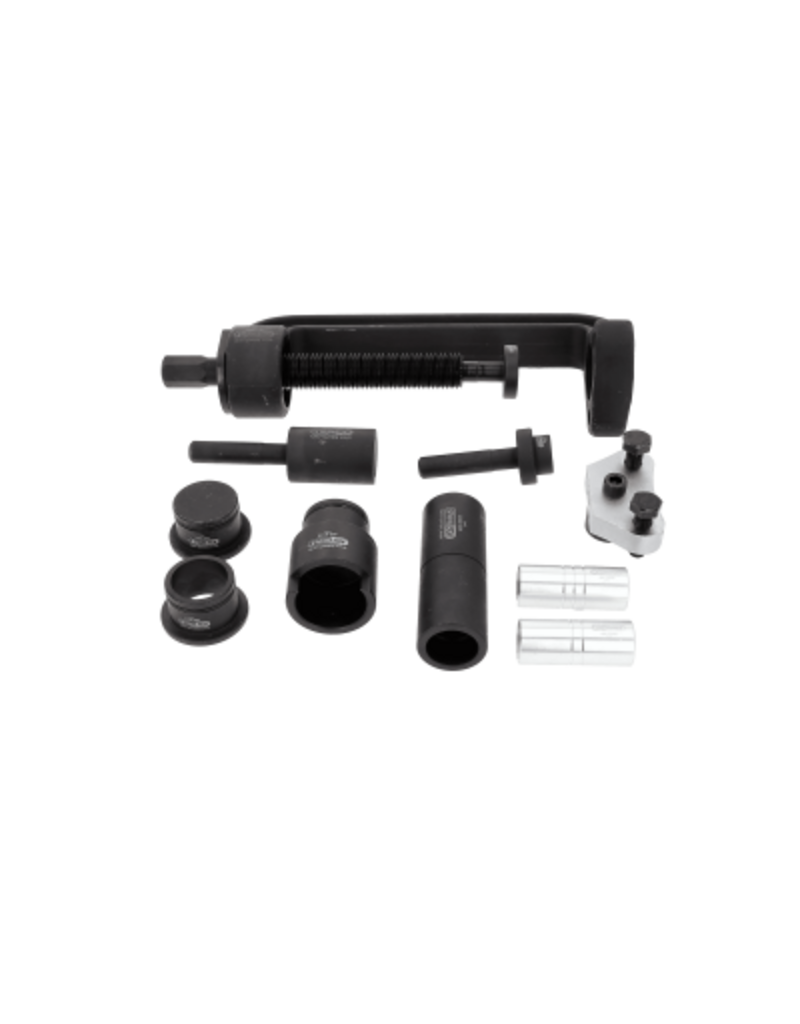 KS TOOLS In- en uitbouwset voor wielbouten, 13-dlg - 460.5500