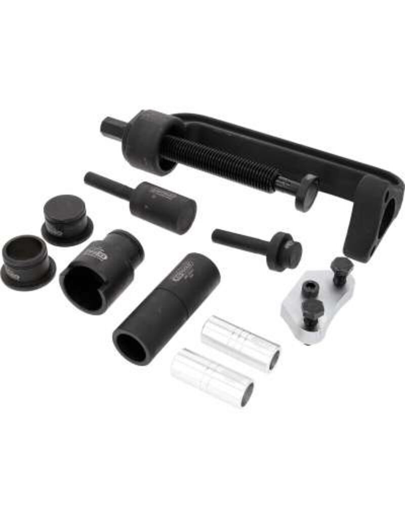 KS TOOLS In- en uitbouwset voor wielbouten, 13-dlg - 460.5500