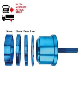 KS TOOLS Afdichtringgereedschapset voor Mercedes, 7-dlg - 460.5580