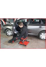 KS TOOLS Verrijdbaar ligbed met klapstoel, 1040x490 mm - 500.8011