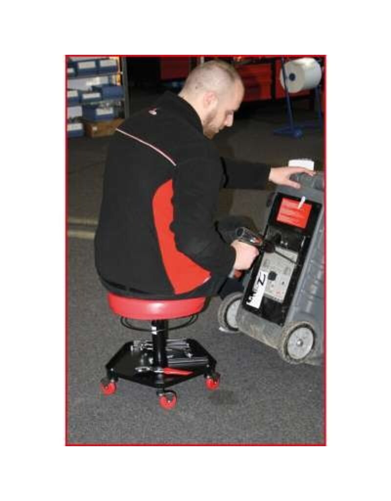 KS TOOLS Verrijdbare en in hoogte verstelbare kruk - 500.8030