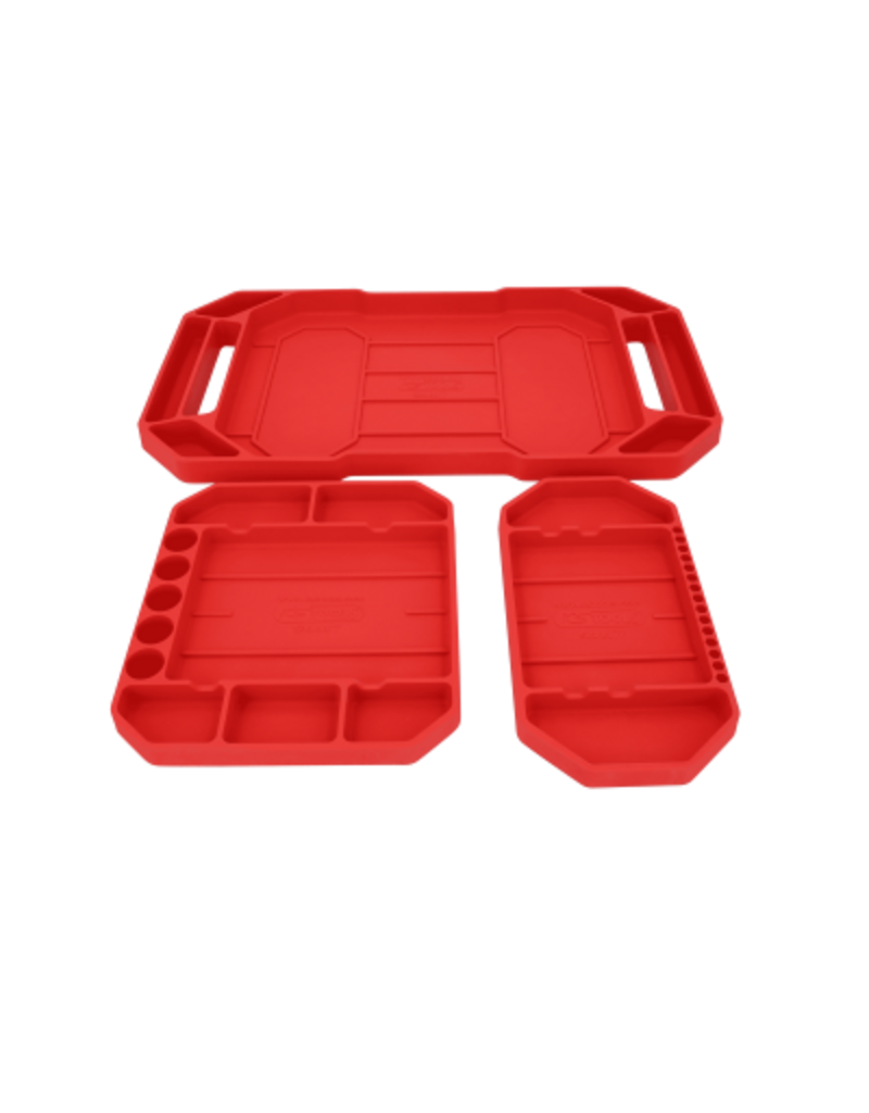 KS TOOLS Gereedschapopbergset van siliconen, 3-dlg - 500.8077