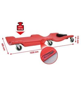 KS TOOLS Verrijdbaar ligbed, l1030xb480xh115mm - 500.8090