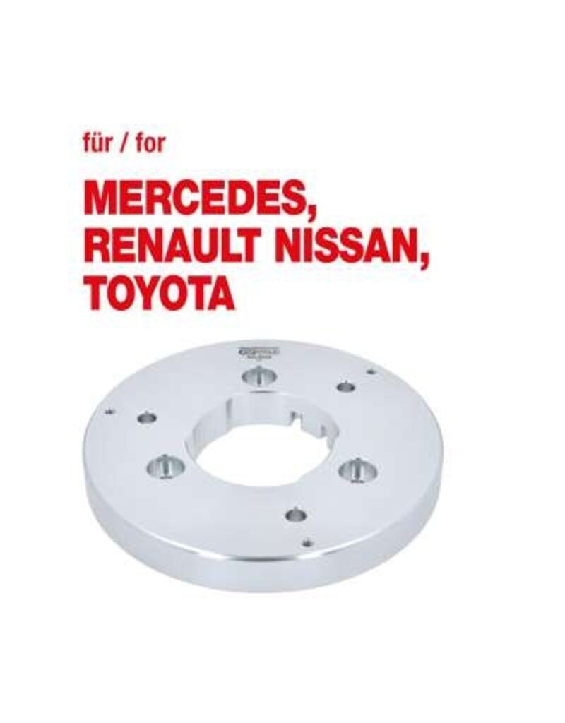 KS TOOLS Adapterplaat voor Mercedes, Renault, Nissan, Toyota - 500.8646