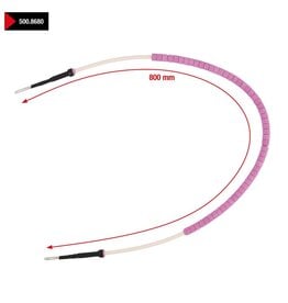 KS TOOLS Inductiespoel met keramische bescherming, vormbaar, 800 mm - 500.8687