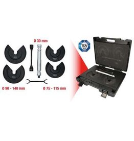 KS TOOLS Universele telescopische centerspannerset voor binnenliggende veren, 9-dlg - 500.8755