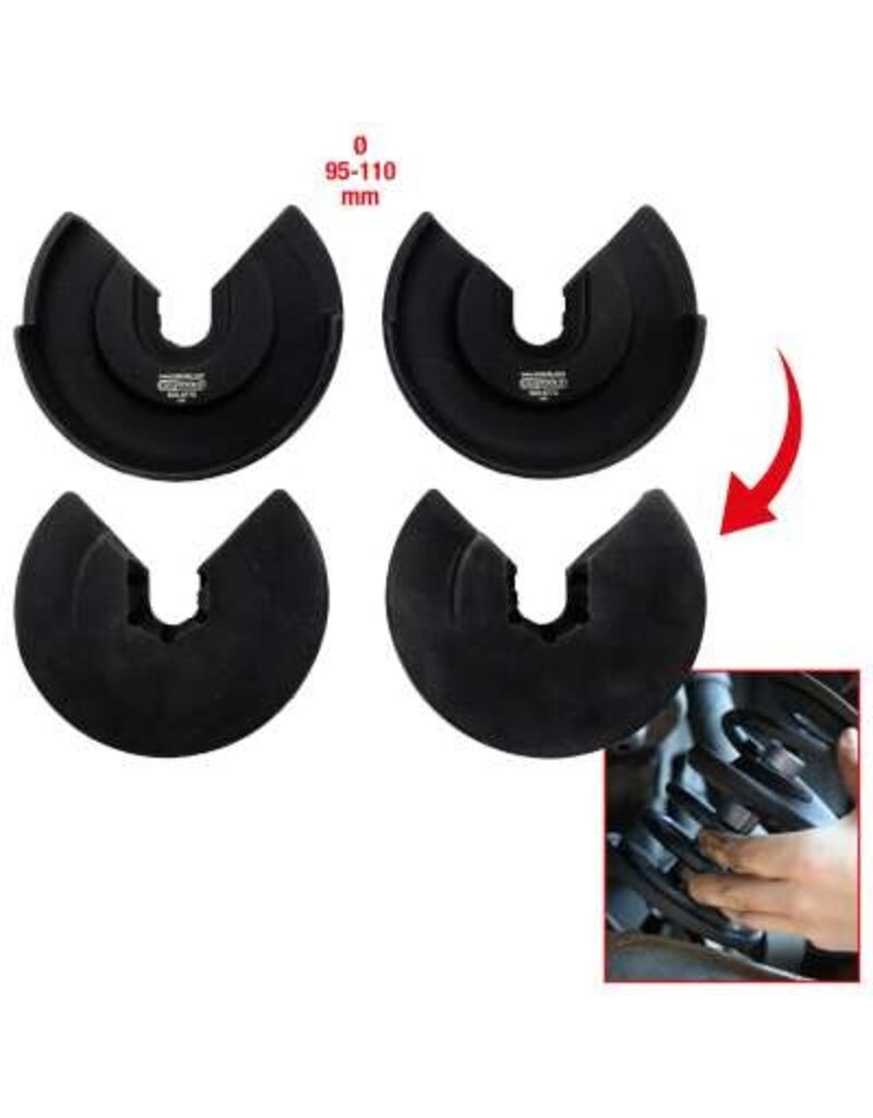 KS TOOLS Veerbekken per paar Ø 95-110 mm - 500.8770