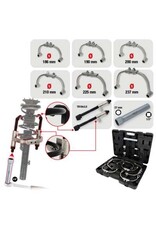 KS TOOLS Universele McPherson veerspannerset met veiligheidsbeugel, 9-dlg - 500.8790