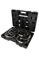 KS TOOLS Universele McPherson veerspannerset met veiligheidsbeugel, 9-dlg - 500.8790