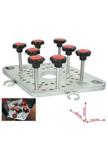 KS TOOLS Adapterplaat voor pneumatische staande veerspanner - 500.8801