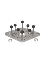KS TOOLS Adapterplaat voor pneumatische staande veerspanner - 500.8801