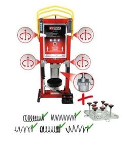 KS TOOLS Pneumatische veerspanner incl. adapterplaat  - 500.8805