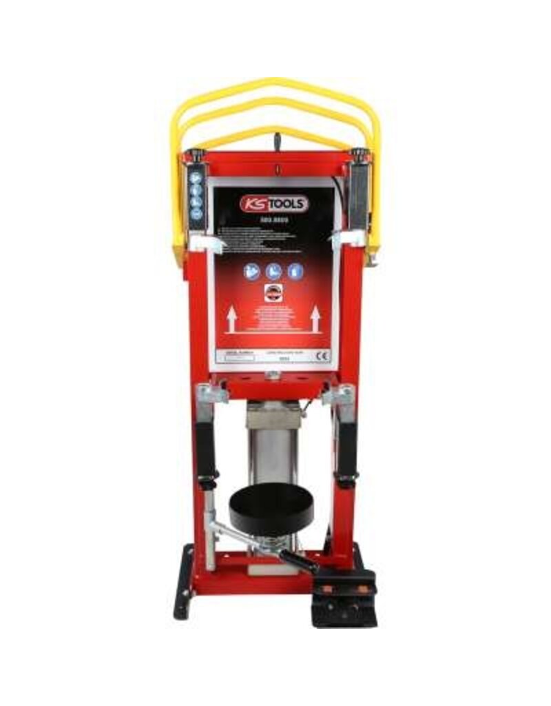 KS TOOLS Pneumatische veerspanner incl. adapterplaat  - 500.8805