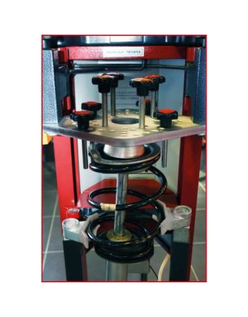 KS TOOLS Pneumatische veerspanner incl. adapterplaat  - 500.8805