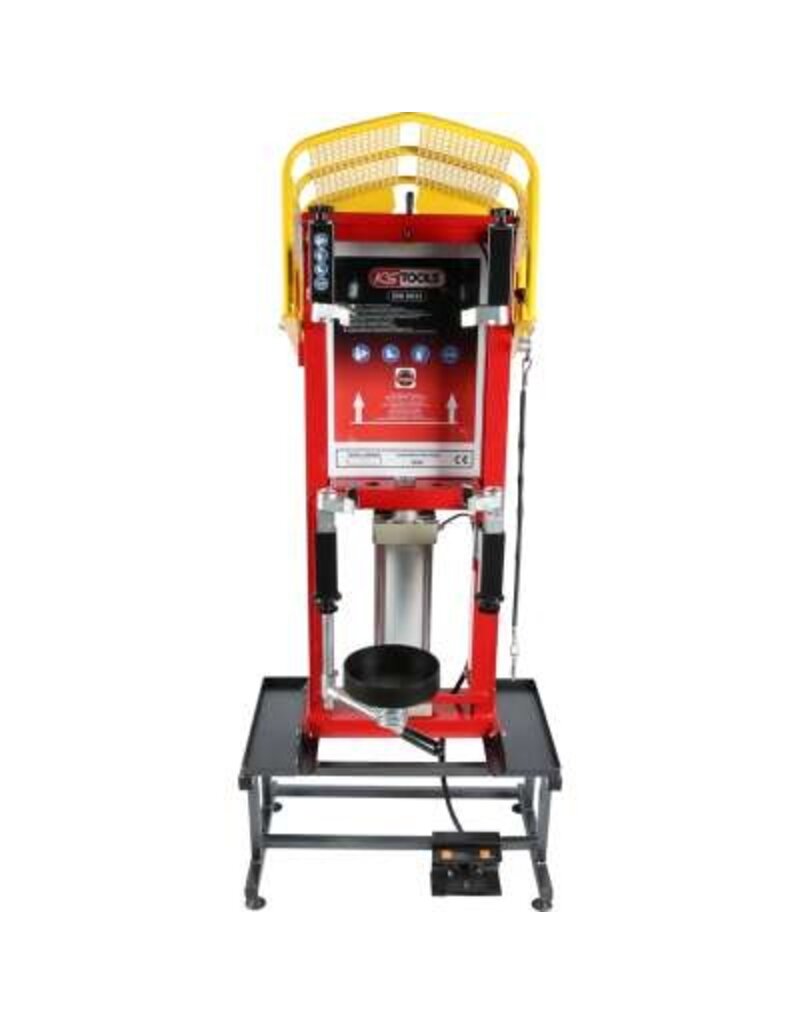 KS TOOLS Pneumatische staande veerspanner met enkele cilinder en onderstel - 500.8835