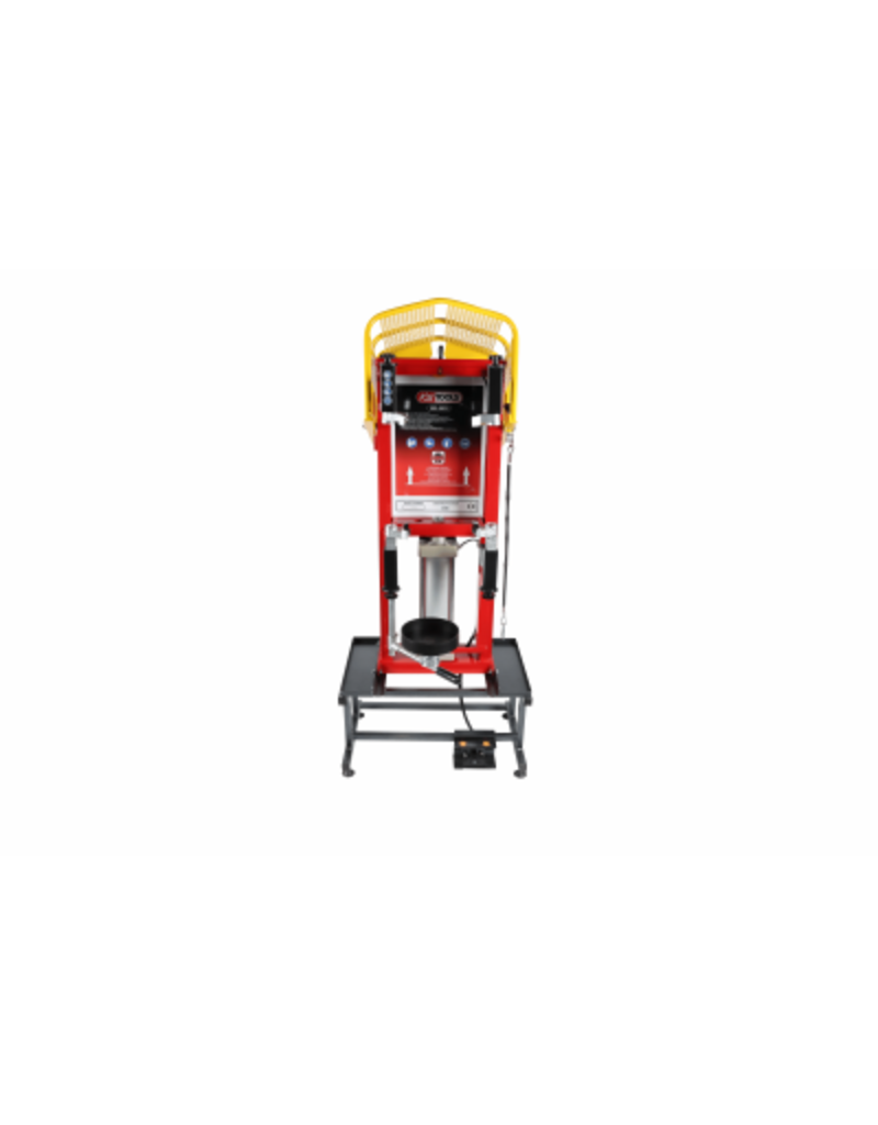 KS TOOLS Pneumatische staande veerspanner met enkele cilinder en onderstel - 500.8835