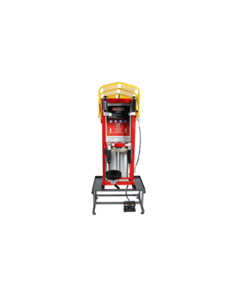 KS TOOLS Pneumatische staande veerspanner met dubbele cilinder en onderstel - 500.8845