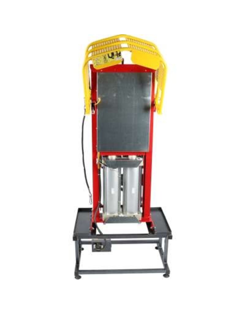 KS TOOLS Pneumatische staande veerspanner met dubbele cilinder en onderstel - 500.8845