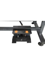 KS TOOLS Pneumatische staande veerspanner met dubbele cilinder en onderstel - 500.8845