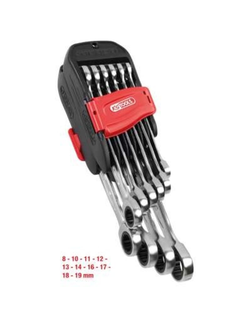 KS TOOLS GEARplus Ratelringsteeksleutelset, 10-dlg - 503.4250