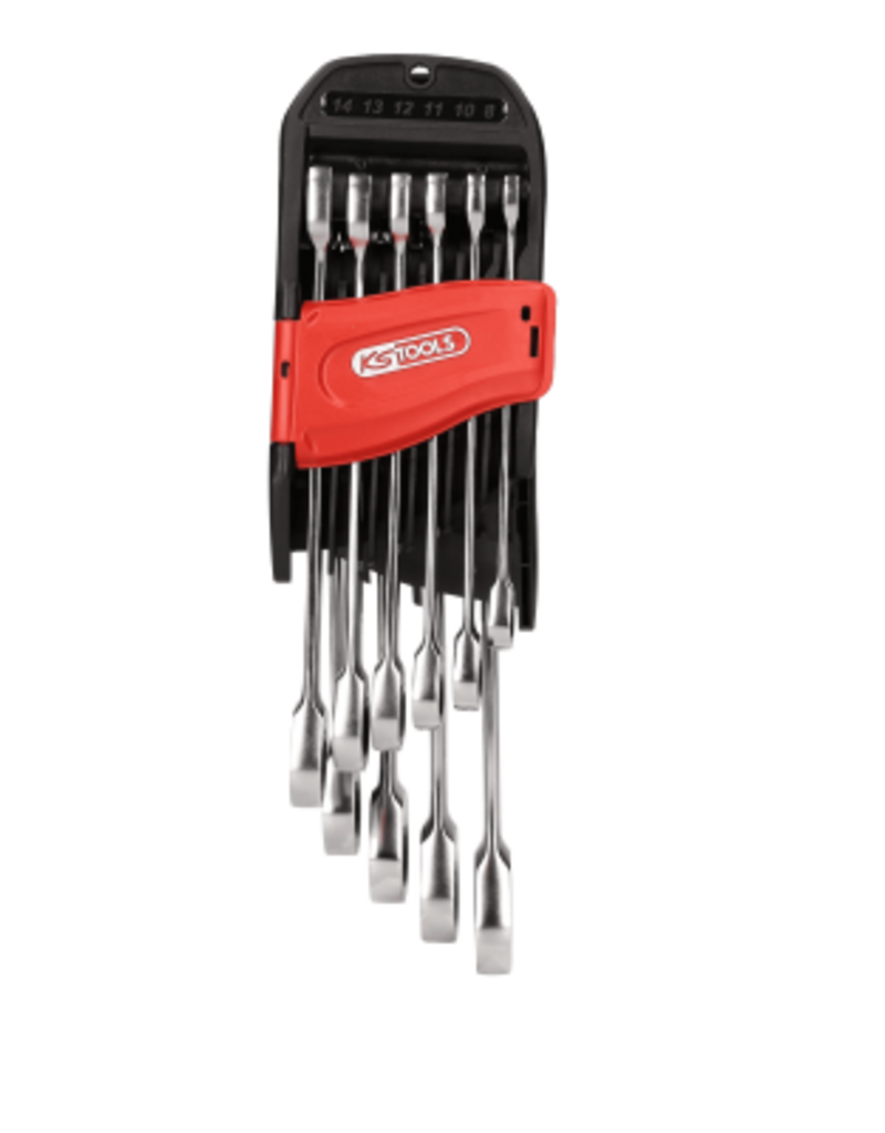 KS TOOLS GEARplus Ratelringsteeksleutelset, 10-dlg - 503.4250