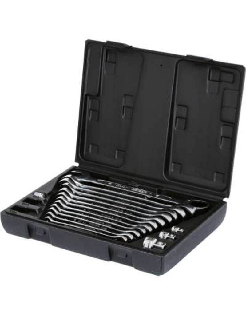 KS TOOLS GEARplus Ratelringsteeksleutelset, 16-dlg - 503.4266