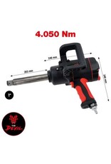 KS TOOLS 1" THE DEVIL krachtige pneumatische slagmoersleutel, 4050 Nm - 512.1020
