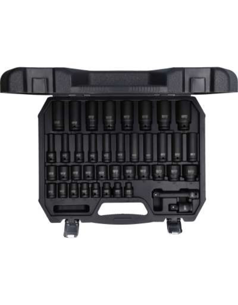 KS TOOLS 1/2" Dopsleutelset, zeskant, kracht 40-dlg - 515.0065