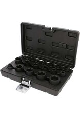 KS TOOLS 1/4"+3/8"+1/2" Torx-krachtbitdopsleutelset, 19-dlg - 515.0119