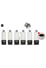 KS TOOLS Speciale 1/2" krachtdoppenset voor aluminiumvelgen, 6-dlg - 515.0850