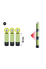 KS TOOLS 1/2" krachtdop robuust, lang, 19 mm 3x 515.1075 voor aluminium velgen - 515.0855