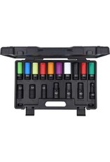 KS TOOLS Speciale 1/2" MASTER krachtdoppenset voor wielschroefverbindingen, 17-dlg - 515.0885