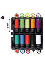 KS TOOLS Speciale 1/2" krachtdoppenset voor aluminiumvelgen, 10-dlg - 515.0890