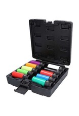 KS TOOLS Speciale 1/2" krachtdoppenset voor aluminiumvelgen, 10-dlg - 515.0890