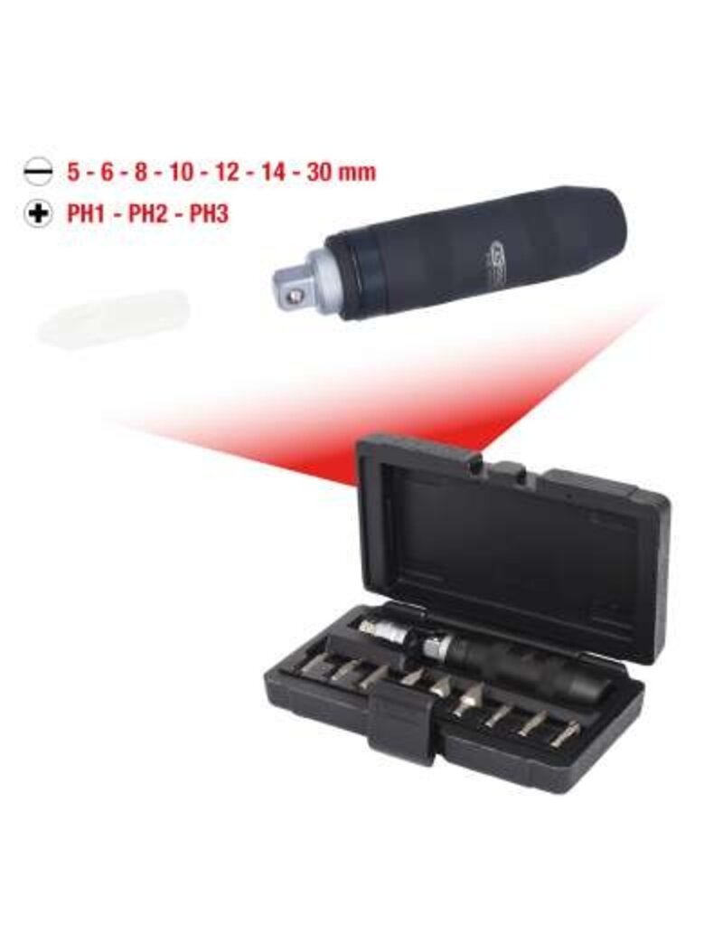 KS TOOLS 1/2" Hand-slagschroevendraaierset, 11-dlg - 515.1003
