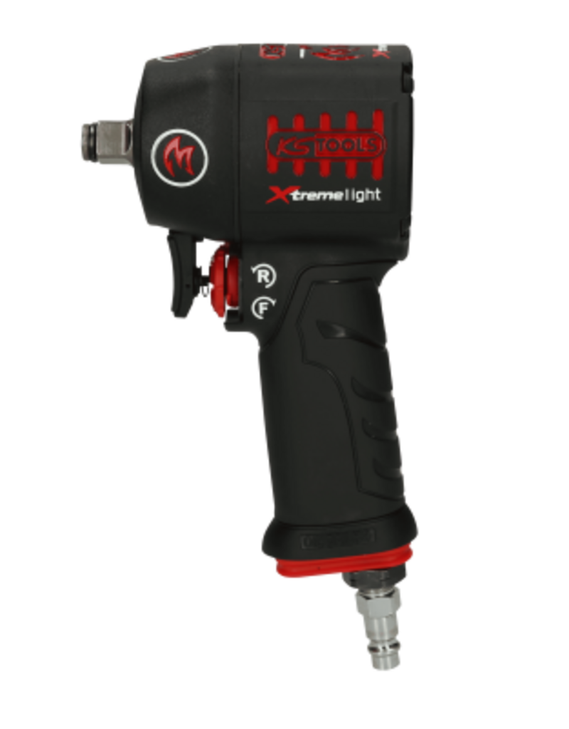 KS TOOLS 1/2" miniMONSTER Xtremelight High Performance pneumatische slagmoersleutel 1.390 Nm - 515.1150