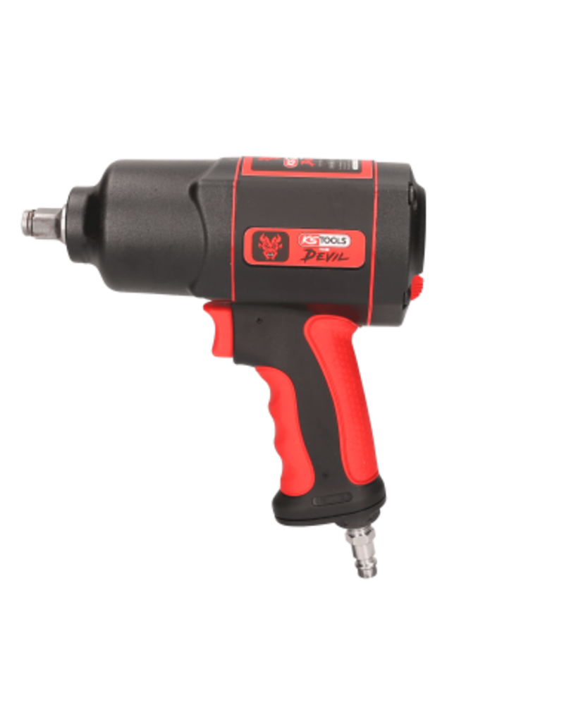 KS TOOLS 1/2" THE DEVIL krachtige pneumatische slagmoersleutel, 1600 Nm - 515.1200