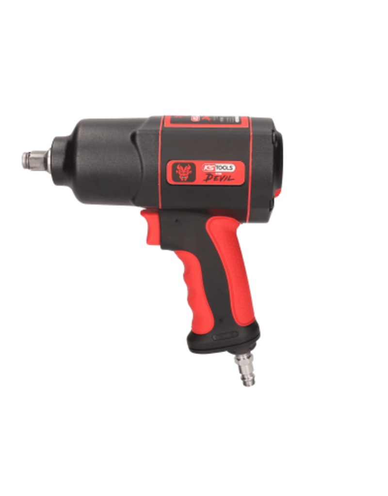 KS TOOLS 1/2" THE DEVIL krachtige pneumatische slagmoersleutel, 1600 Nm - 515.1200