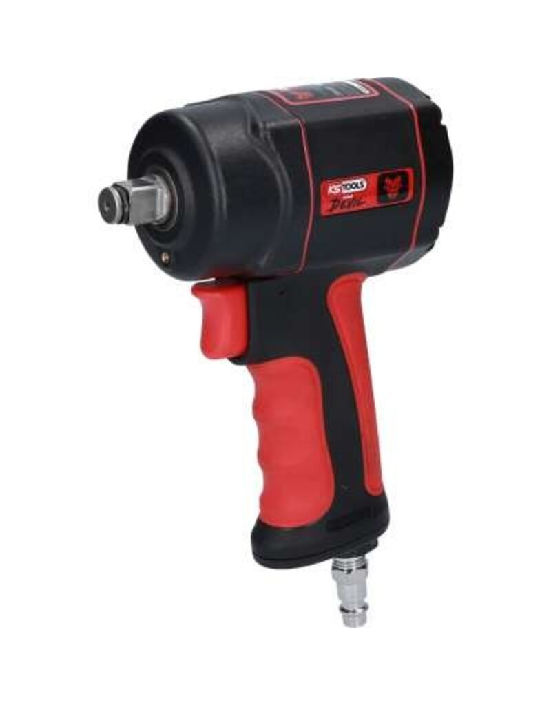 KS TOOLS 1/2" THE miniDEVIL krachtige pneumatische slagmoersleutel, 1084 Nm - 515.1315