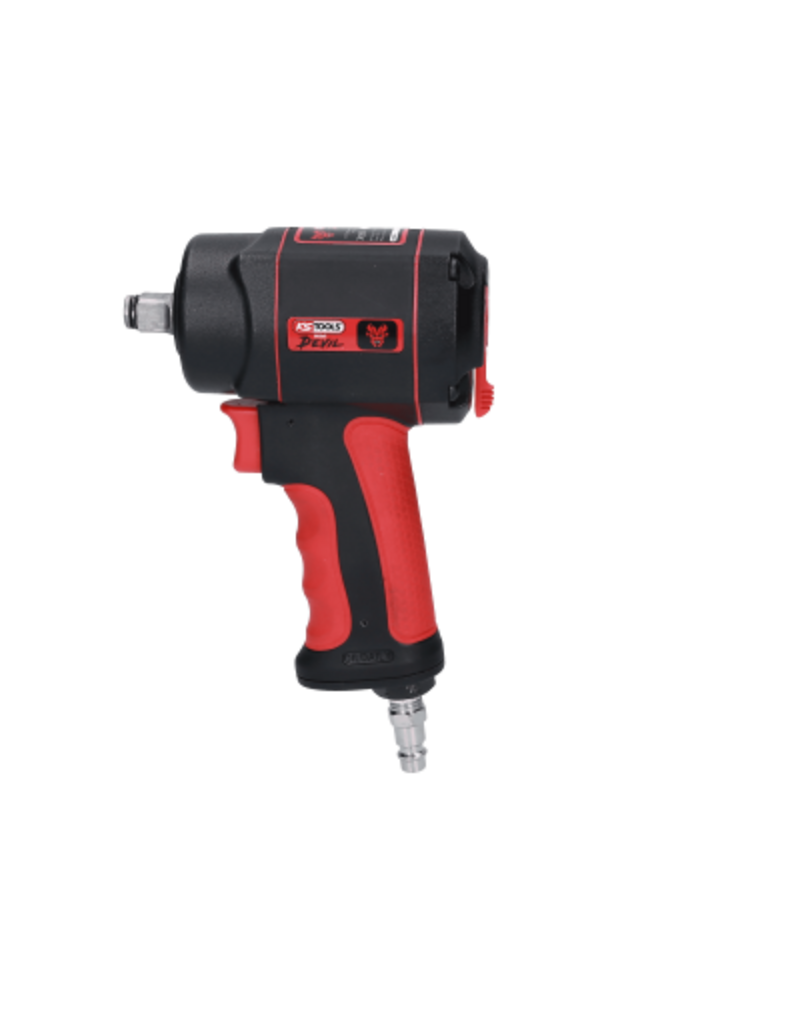 KS TOOLS 1/2" THE miniDEVIL krachtige pneumatische slagmoersleutel, 1084 Nm - 515.1315